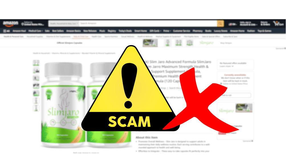 Warning about fake SlimJaro products